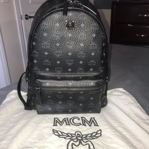 MCM Black Backpack